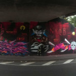 Graffito horror Milano